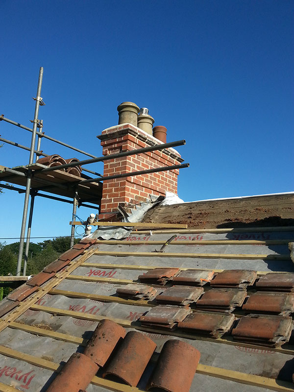 tiled roofs